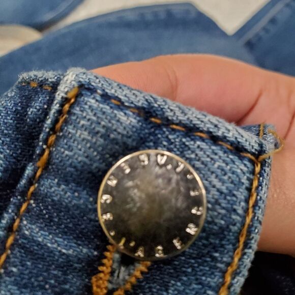 L'AGENCE Angelique High-Rise Studded Skinny Jeans 25 - Picture 6 of 11